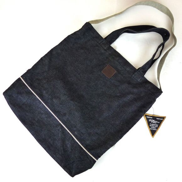 Flying Horse London Selvedge Indigo Denim Tote Bag Liberty Fairs NWT Workwear - Picture 1 of 15